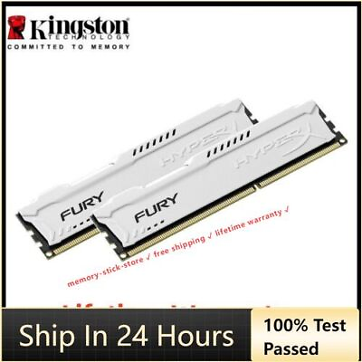 #ad kingston HyperX FURY DDR3 8GB 16GB 32GB 1600 PC3 12800 Desktop RAM Memory DIMM
