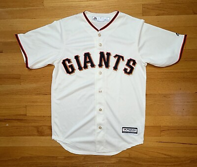 #ad Majestic Cool Base San Francisco Giants Authentic Baseball Jersey Sz.Small MLB