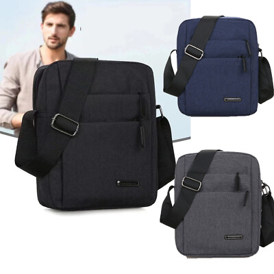 #ad #ad Men#x27;s Messenger Bag Waterproof Cross Body Shoulder Handbag Travel Sling Pack