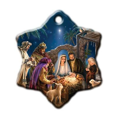 #ad The Nativity Pro Life Ornament Pack of 10