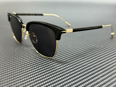 #ad GUCCI GG1275SA 001 Black Gold Men#x27;s Extra Large 56 mm Sunglasses