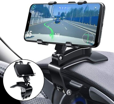 #ad Universal 360° Car Phone Mount Holder For Cell Phone Samsung Galaxy iPhone