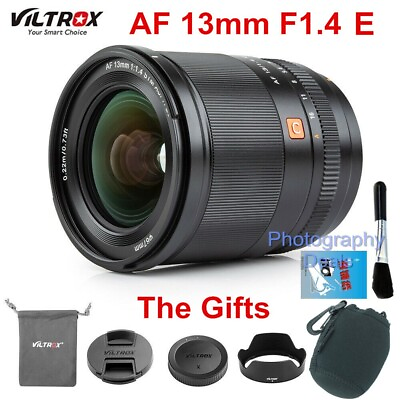 #ad Viltrox 13mm F1.4 AF Ultra Wide Angle Lens for Sony E A6600 A6100 A6400 Camera