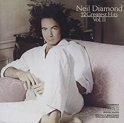 #ad 12 Greatest Hits Vol. 2 Audio CD By NEIL DIAMOND VERY GOOD
