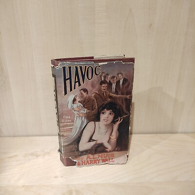 #ad HAVOC by A.L.Muir amp; Harry Wall Art Nouveau Edition Hardback Vintage Book