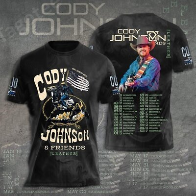 #ad Cody Johnson Tour 2024 Shirt Cody Johnson 3D TShirt Cojo Country Music Shirt