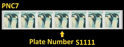 #ad US 4990 Penguins additional ounce PNC7 S1111 MNH 2015