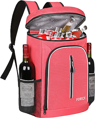 #ad Soft Cooler Backpack Insulated Waterproof Backpack Cooler Bag Leak Proof Portabl