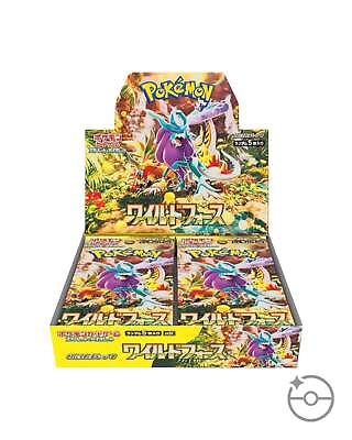 #ad Pokémon Scarlet amp; Violet Wild Force Booster Box Japanese USA Shipping