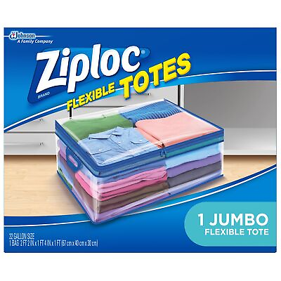 #ad Ziploc Storage Bags for Clothes Flexible Totes for Easy and Convenient Storag