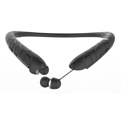 #ad Bluetooth 5.0 Auriculares con banda para el cuello prueba de sudor inalámbricos