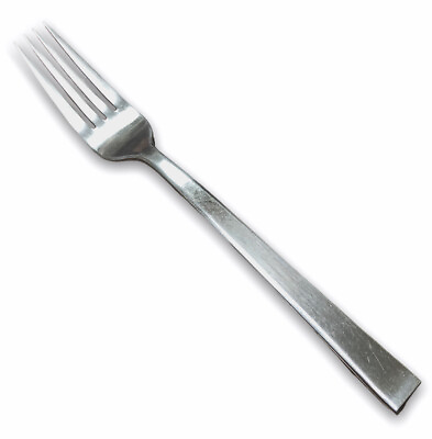 #ad Dansk 18 10 Stainless Steel Dinner Fork Meridian Glossy Flatware 8 3 8