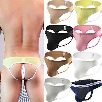 #ad Mens Quality Deep Waistband Jock Strap Sexy Jockstrap Underwear Brief Casual ⟡