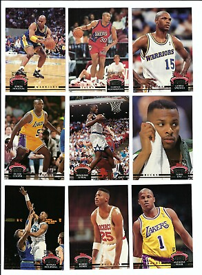 #ad 1992 93 Topps Stadium Club Series 2 Set Shaq Mourning Sprewell Day Horry RC
