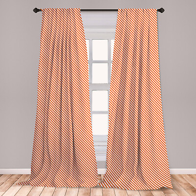 #ad Dreamy Abstract Microfiber Curtains 2 Panel Set Living Room Bedroom in 3 Sizes