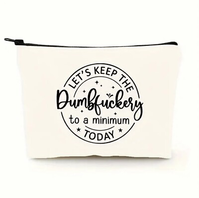 #ad Makeup Cosmetic Travel Bag Funny Great For Pens Pencils For All Occasions