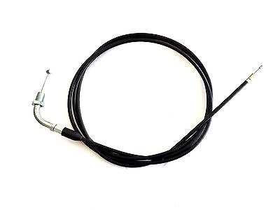 #ad 75 INCH THROTTLE CABLE 2 STROKE STANDING GAS SCOOTER 43CC 49CC BLACK SLEEVE