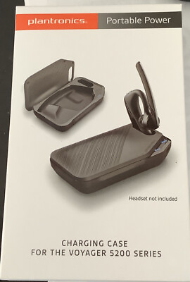 #ad Plantronics Portable Charging Case for Voyager 5200. Brand New Factory Sealed