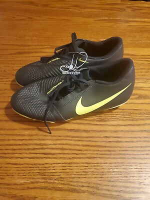 #ad Nike Size 6.5 Phantom Venom FG Soccer Cleats Black Volt A00577 007 #805