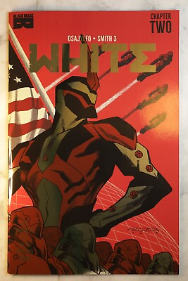 #ad WHITE #2 FOIL EXCLUSIVE ONLY 150 PRINTED BLACK MASK COMICS
