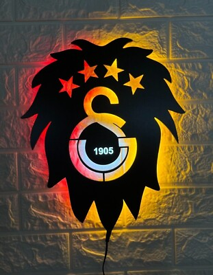 #ad Galatasaray Galatasaray Wall Decor GS Led Sign Galatasaray Fun Gift Football