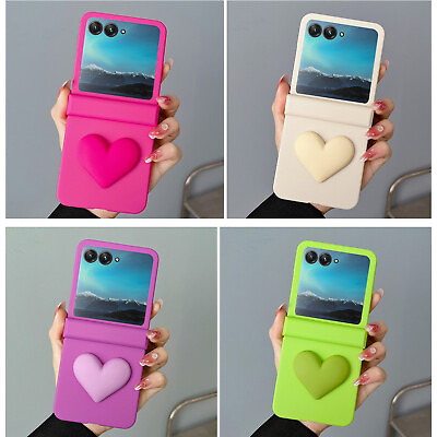 #ad Hinge Case Luxury Love Heart Cover For Motorola Moto RazrPlus 2023 Razr 40Ultra