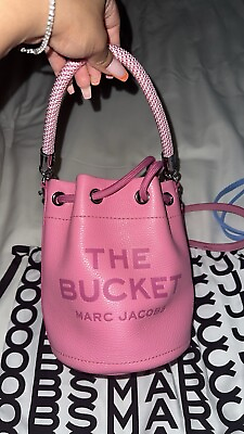 #ad Pink Marc Jacobs Bucket Bag