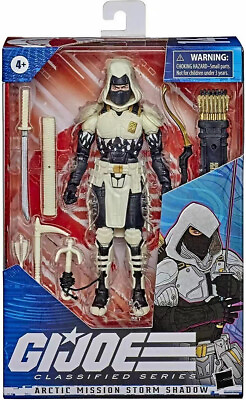 #ad New G.I. Joe Classified Series Arctic Mission Storm Shadow Action Figure KO Ver.