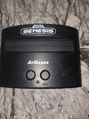 #ad AtGames Sega Genesis Classic Mini Game Console w 80 Built In Games Read