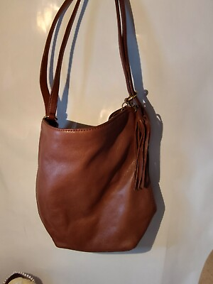 #ad Hobo International Merrin Convertible leather shoulder bag brown