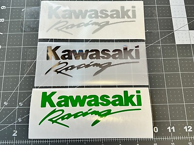 #ad Kawasaki Racing Vinyl Decal Many Sizes Many Colors Buy 2 Get 1 FREEFREE Shipping