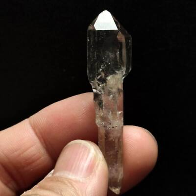 #ad 8g Natural Herkimer Diamond Body Sceptre Quartz Crystal Healing Stone 3966